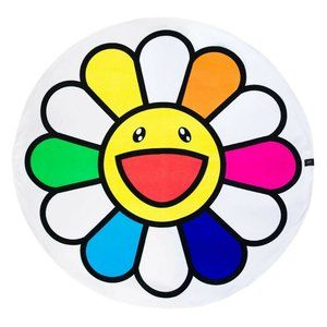 Takashi Murakami Flower Towel - White